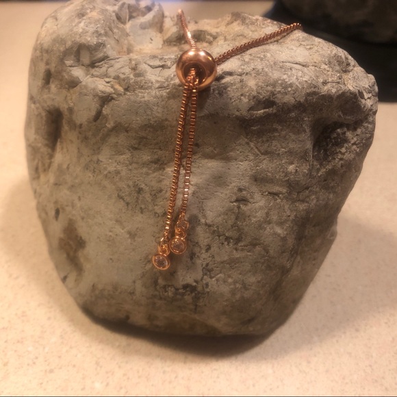 Swarovski Crystal Rose Gold Bracelet - Picture 2 of 4